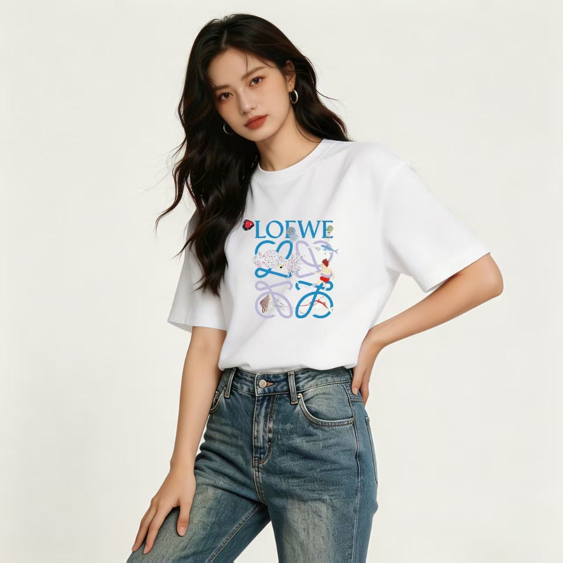ロエベ20代 30代40代tシャツ 激安