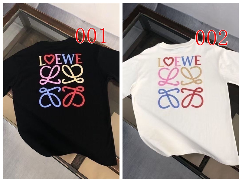 LOEWE 半袖tシャツ偽物レディース