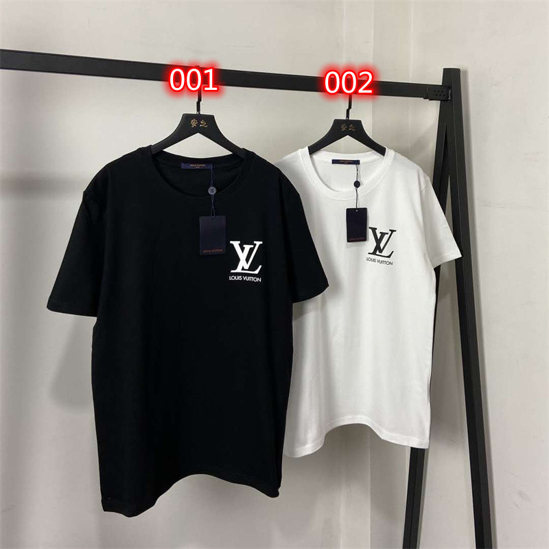 ハイブランド Louis Vuitton Tシャツ上着 綿シャツ 