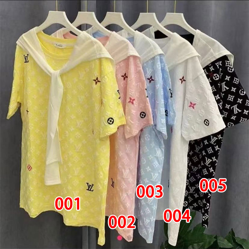 ブランドlv半袖tシャツ