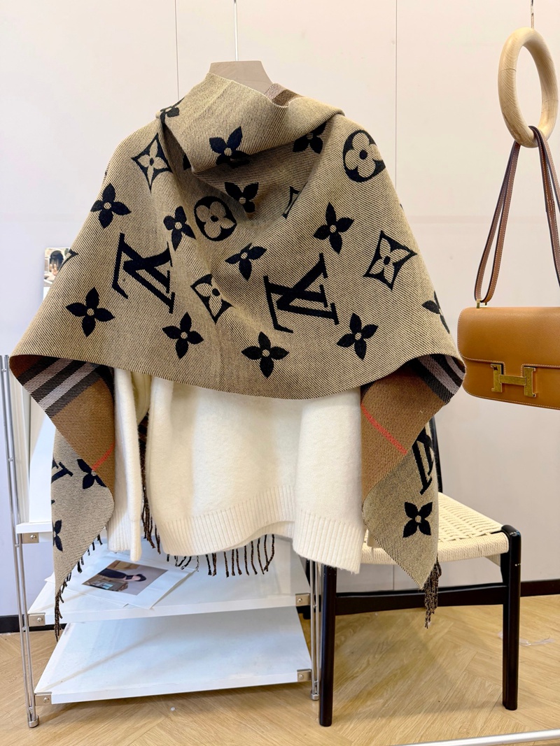 Lv ルイヴィトンシブルマフラー 肩掛け