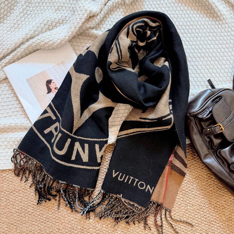  ルイヴィトンメンズ 大判ショール 暖かい