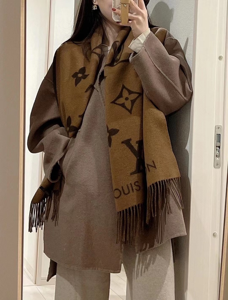 ブランドルイヴィトン雰囲気マフラー