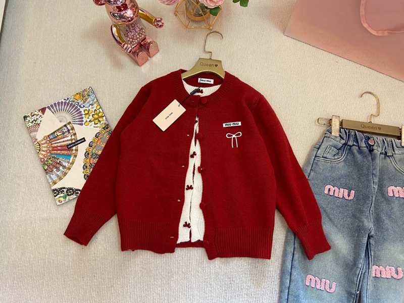 ミュウミュウキッズデニムパンツ