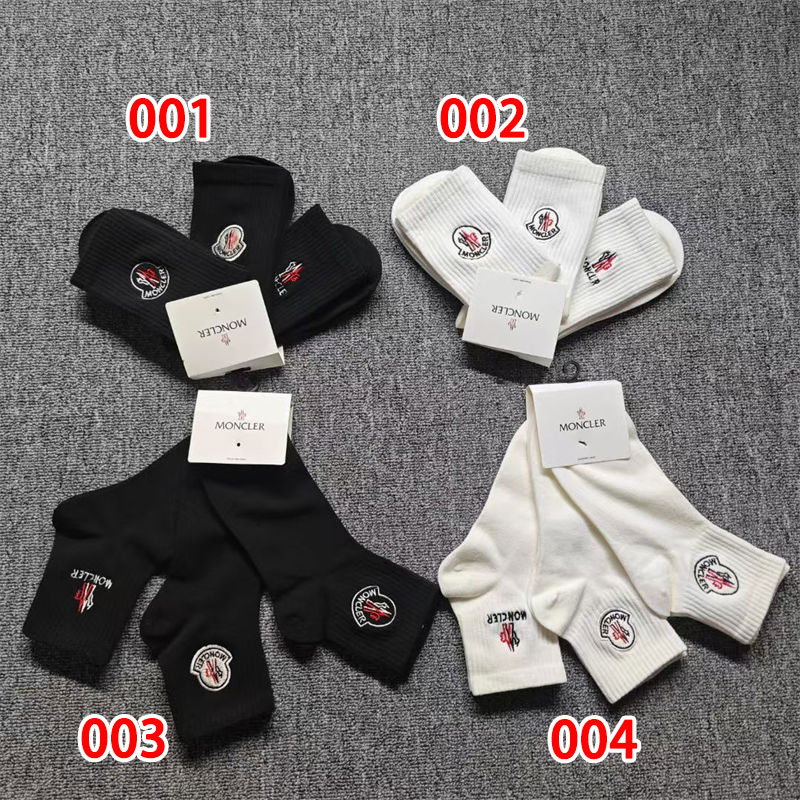 ハイブランドモンクレールソックス 綿製