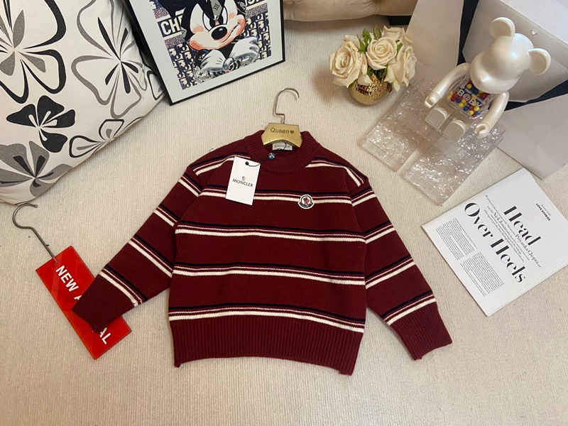 モンクレールキッズ長袖ニットセーター