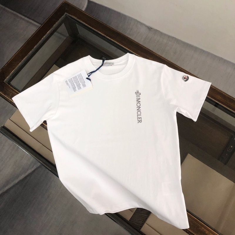 モンクレール黒白tシャツ ユニセック