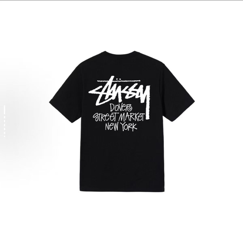 ブランドStussy 黒白tシャツ