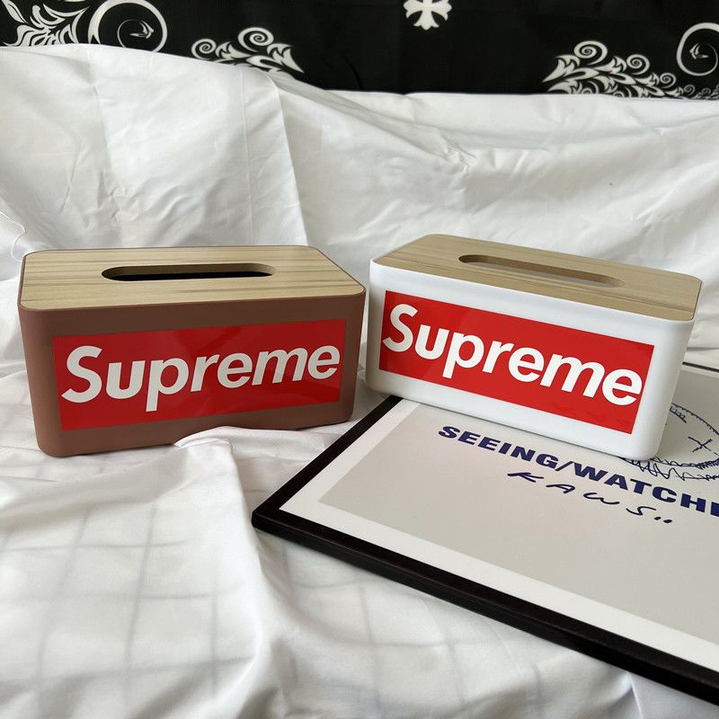 ブランドSupremeティッシュケース