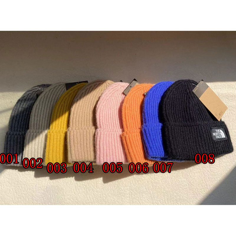 ザノースフェイスニット帽 レディース
