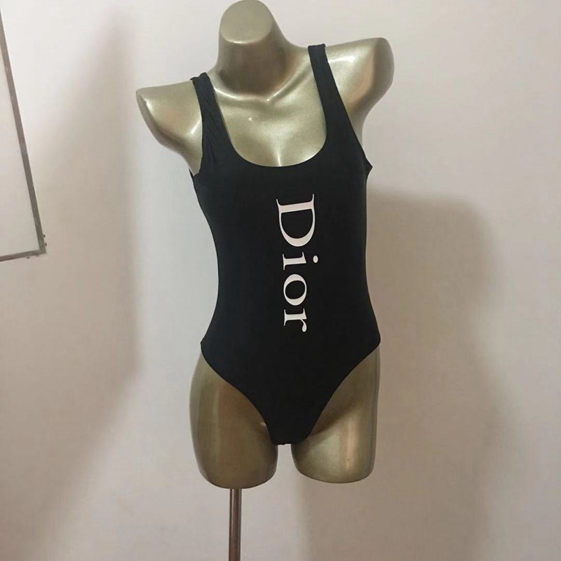 DIOR 水着 ビキニ スイム服 ディオール 水泳  ワンピース 体型カバー 